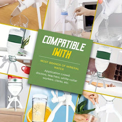 Bottled Water Jug Stand With Dispenser Valve Cradle