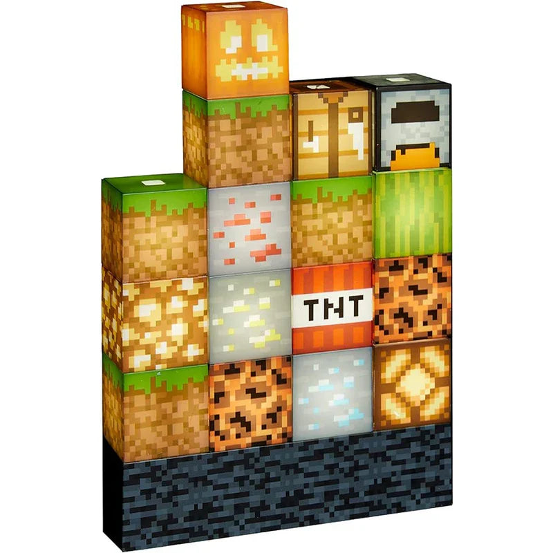 Building Block Style Led Night Light Lamp