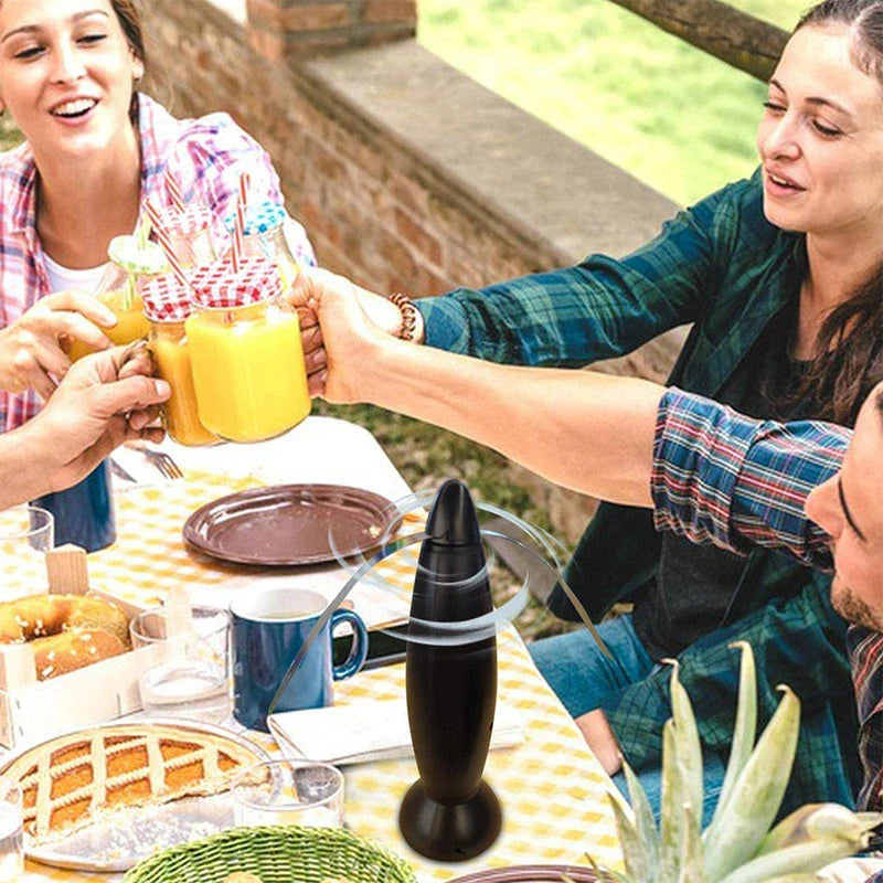 Bullet Shape Fly Repellent Fan Device