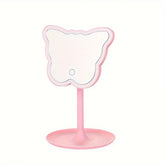 Butterfly LED Makeup Mirror with Storage Base