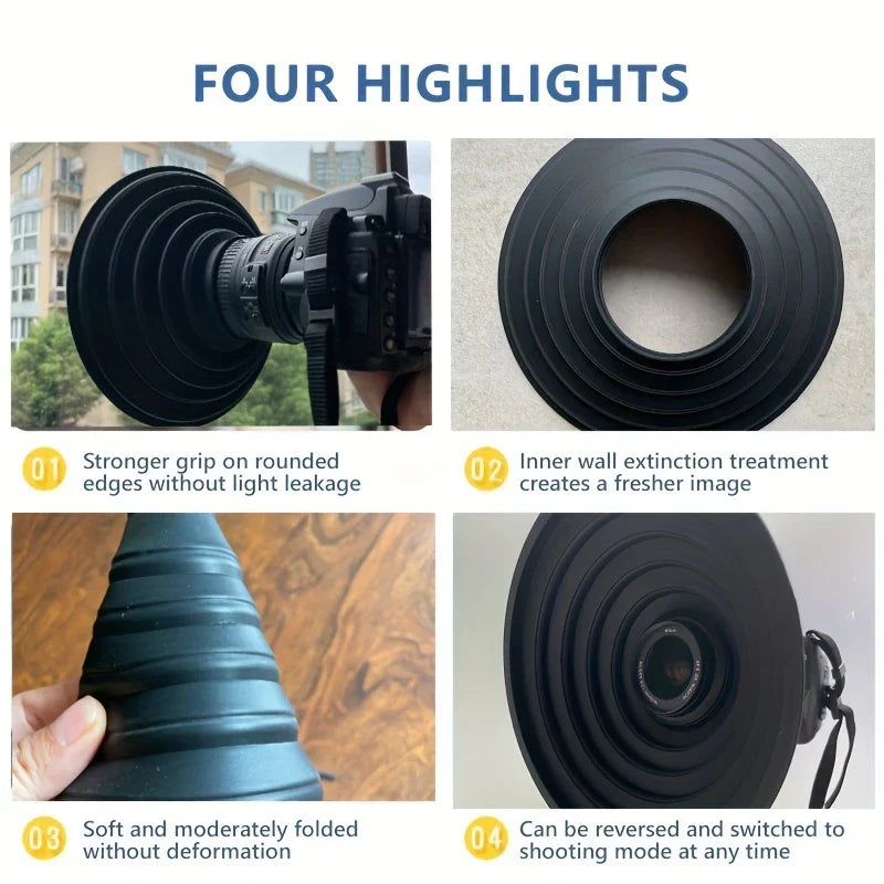 Camera Lens Hood Shade