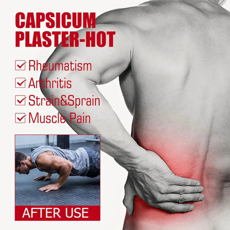 Capsicum Heat Patch Pain Relief Plaster
