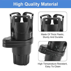Car Cup Holder Expander Adapter Multifunctional