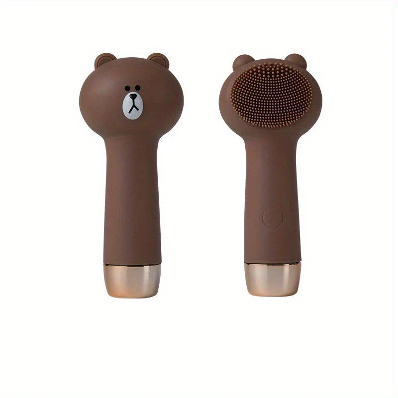 Cartoon Bear Facial Cleansing Brush