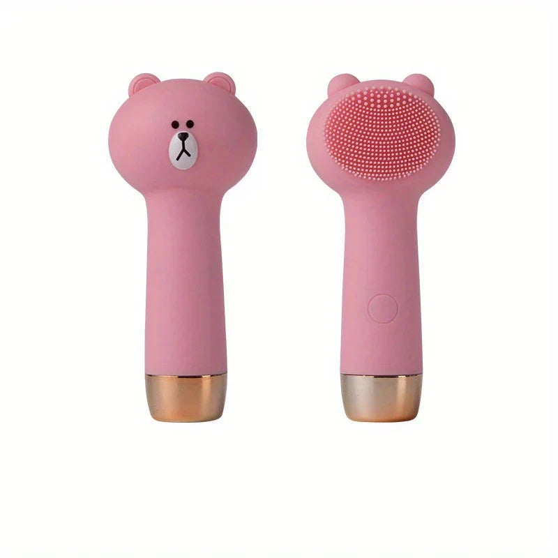 Cartoon Bear Facial Cleansing Brush