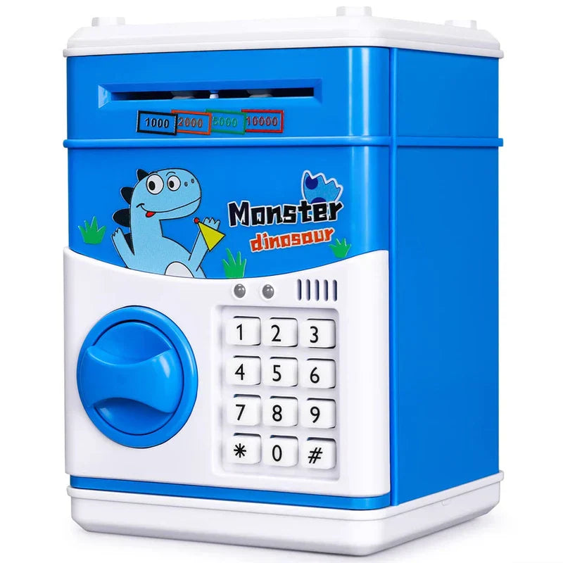 Cartoon Piggy Bank Money Saving Box Coin Jar