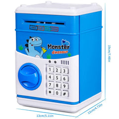 Cartoon Piggy Bank Money Saving Box Coin Jar