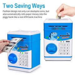 Cartoon Piggy Bank Money Saving Box Coin Jar