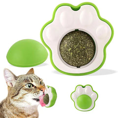 Cat Claw Catnip Ball Toy Wall Mount