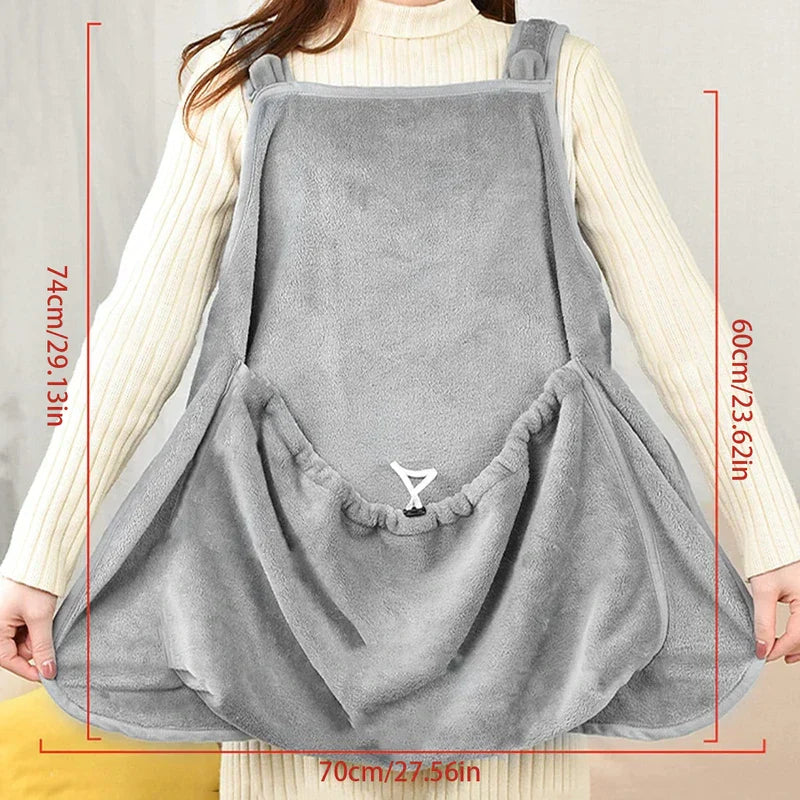 Cat Cuddle Pouch Holder Apron