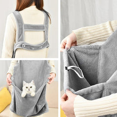 Cat Cuddle Pouch Holder Apron