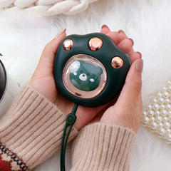 Cat Paw Design Rechargeable Hand Warmer Pocket Heater