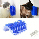 Cat Wall Corner Self Groomer Massage Toy