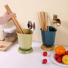 Ceramic Chopstick Holder Utensil Drainer Caddy