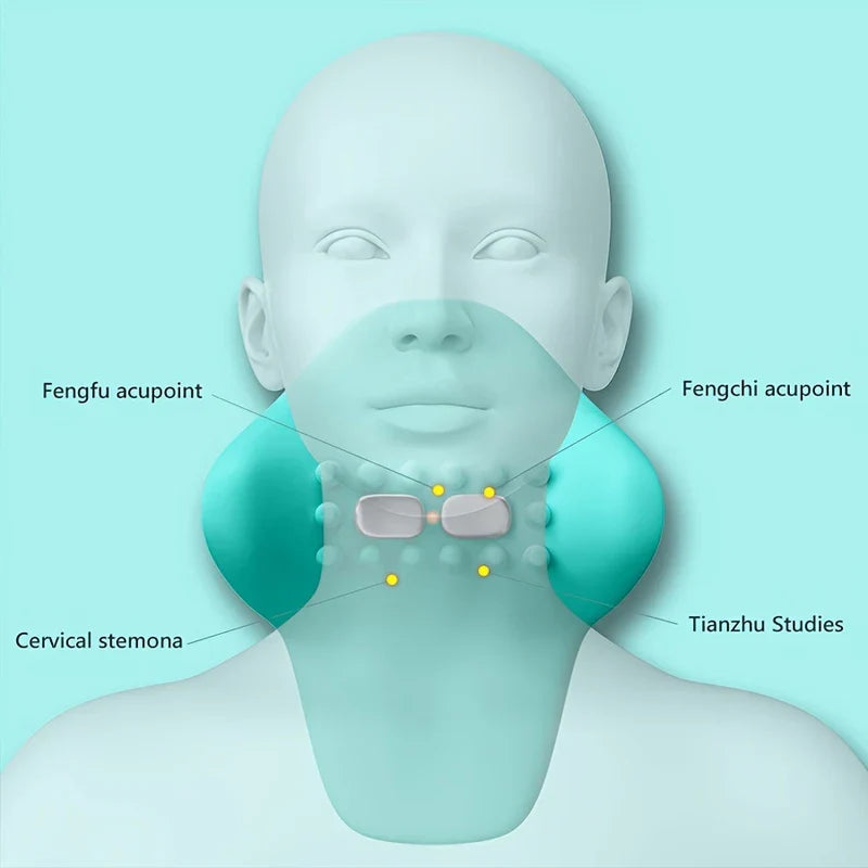 Cervical Acupressure Neck Massage Pillow Stretcher