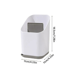 Chopstick Utensil Holder Drainer Caddy Basket