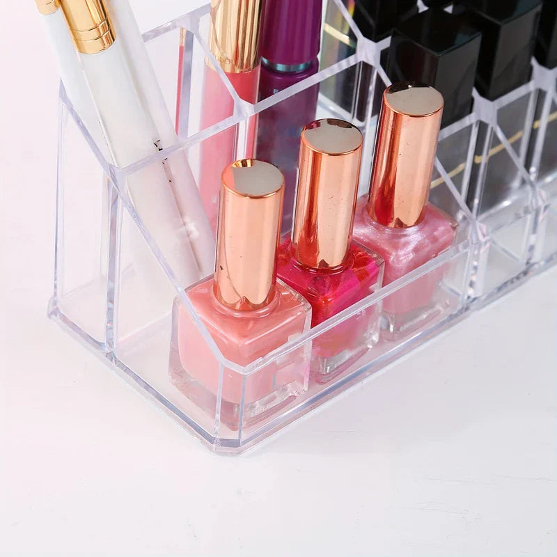 Clear Acrylic Makeup Organizer Storage Box