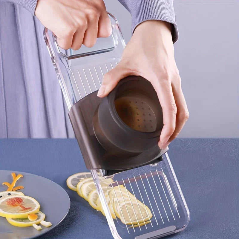 Clear Acrylic Mandoline Slicer Vegetable Cutter