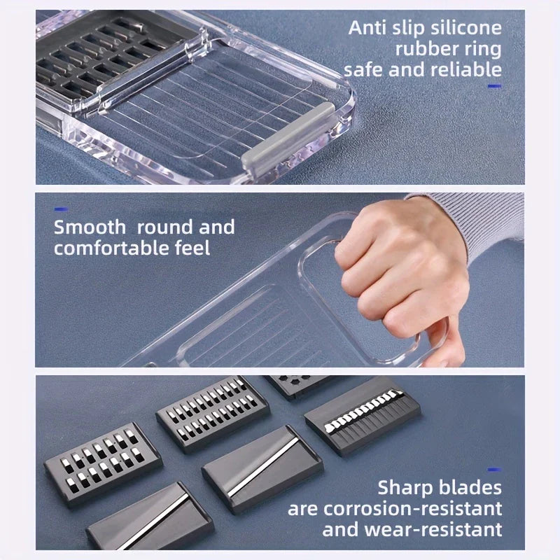 Clear Acrylic Mandoline Slicer Vegetable Cutter