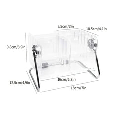 Clear Acrylic Remote Control Holder Organizer