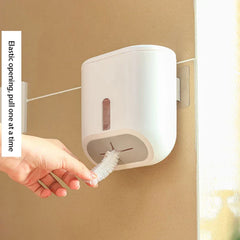 Cling Film Plastic Wrap Dispenser Cutter Box Holder