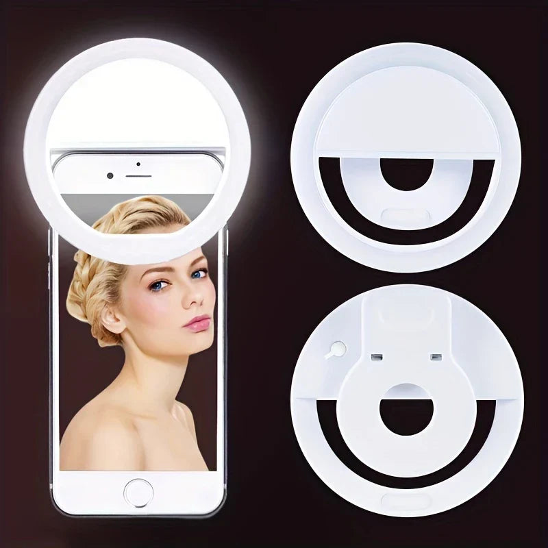 Clip-On Selfie Ring Light for Phone