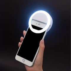Clip-On Selfie Ring Light for Phone