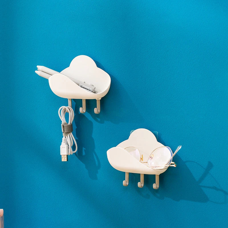 Cloud Shape Self-Draining Soap Dish