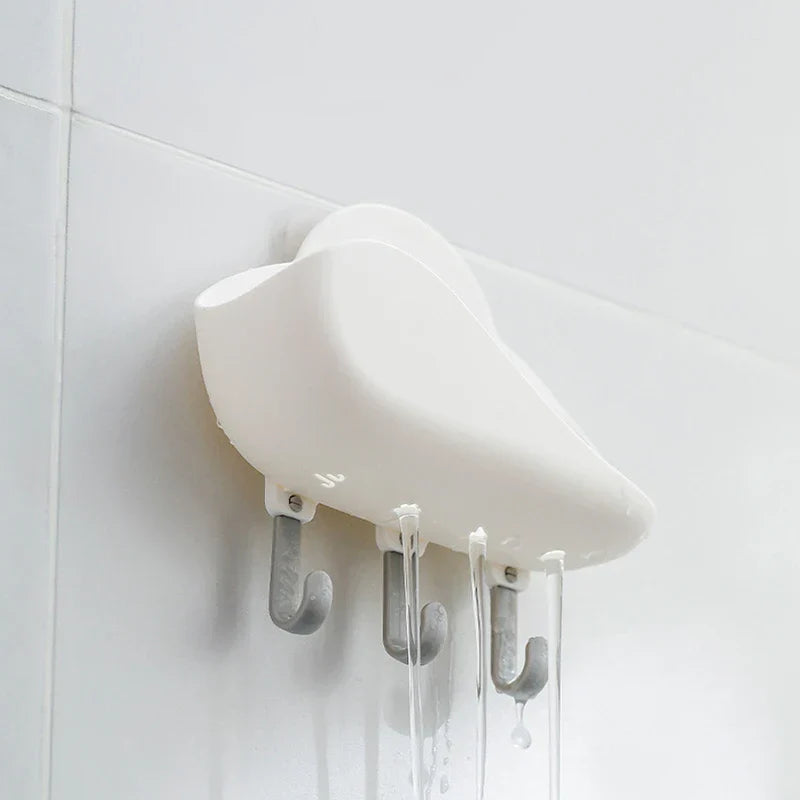 Cloud Shape Self-Draining Soap Dish
