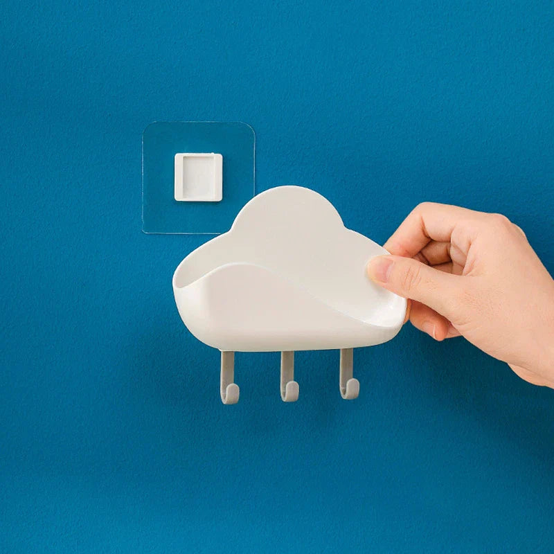 Cloud Shape Self-Draining Soap Dish