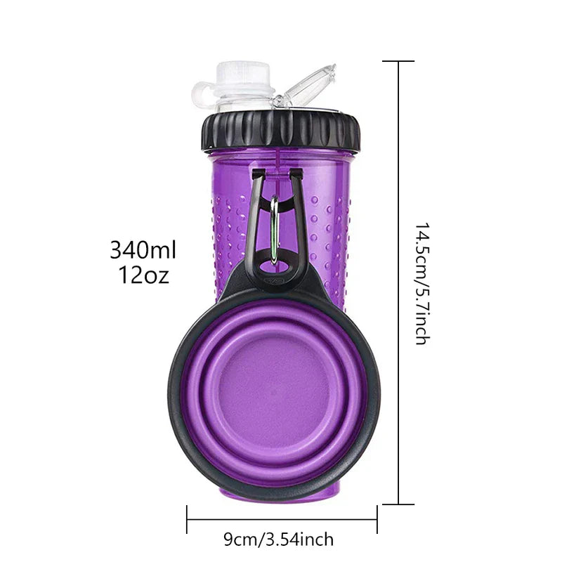 Collapsible Silicone Pet Travel Bowl