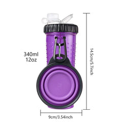 Collapsible Silicone Pet Travel Bowl