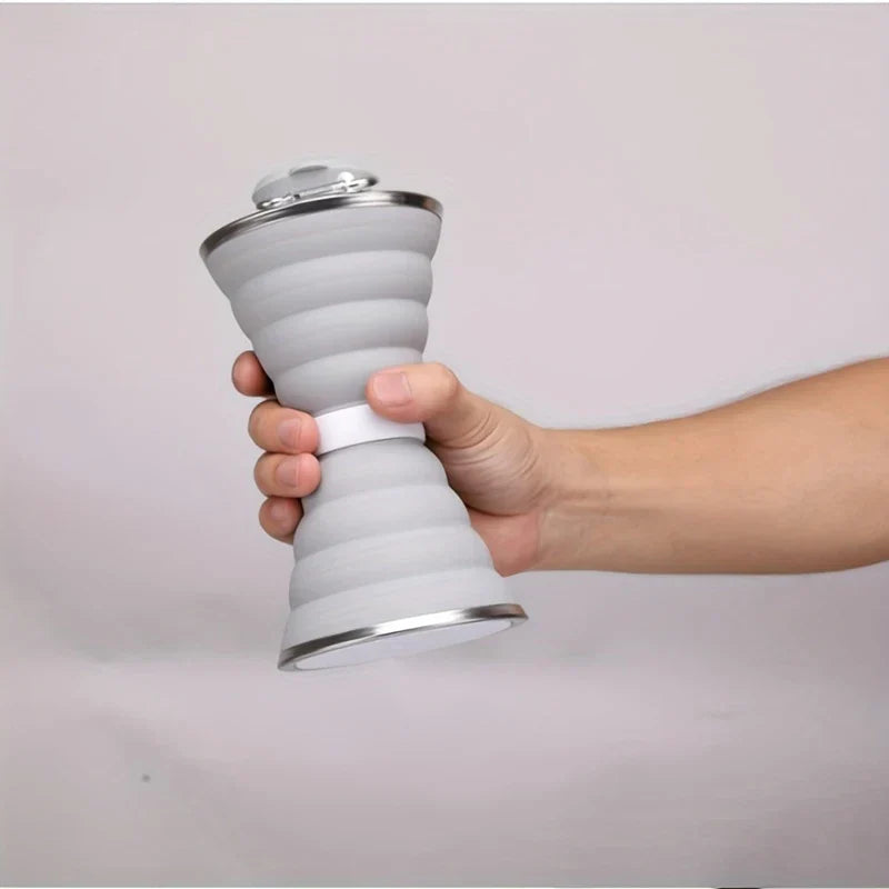 Collapsible Silicone Travel Water Bottle