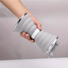 Collapsible Silicone Travel Water Bottle