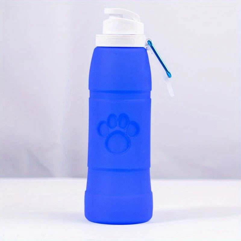 Collapsible Silicone Water Bottle Leakproof Travel