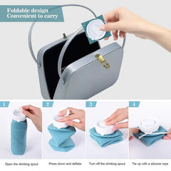 Collapsible Sports Water Bottle