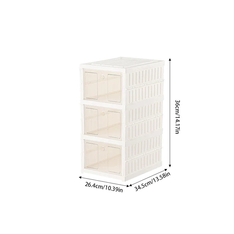 Collapsible Storage Box Organizer Bin