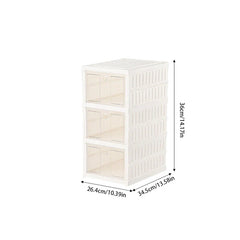 Collapsible Storage Box Organizer Bin