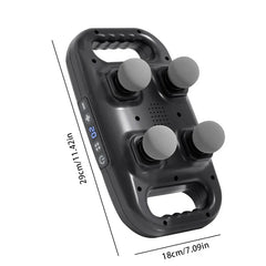 Compact 4-Attachment Muscle Massage Gun