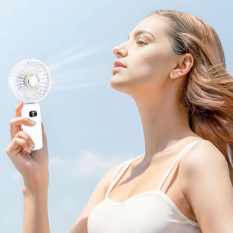 Compact Cooling Fan (Choose- Desk, Neck, Handheld)