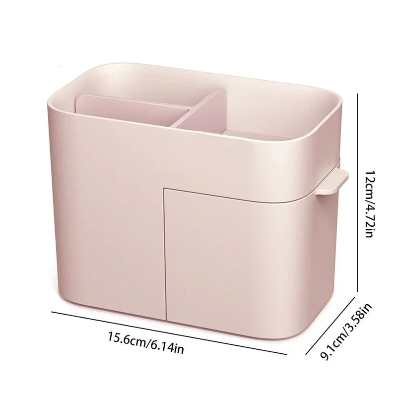 Compact Makeup Cosmetic Organizer With Drawers