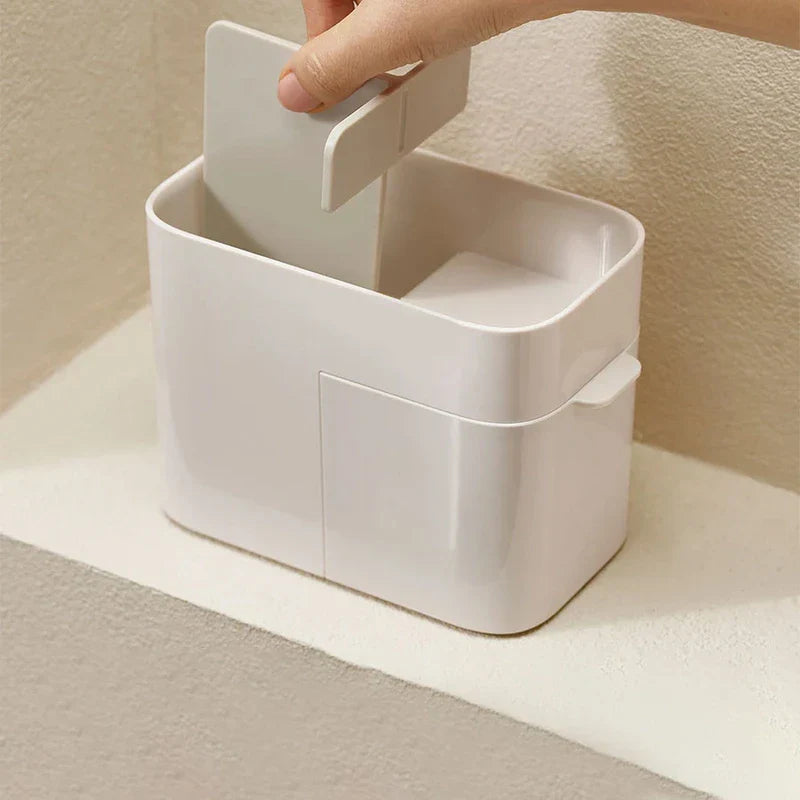 Compact Makeup Cosmetic Organizer With Drawers