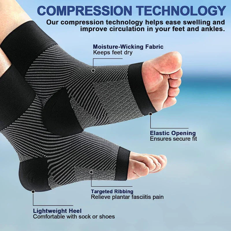Compression Ankle Socks for Sports Running