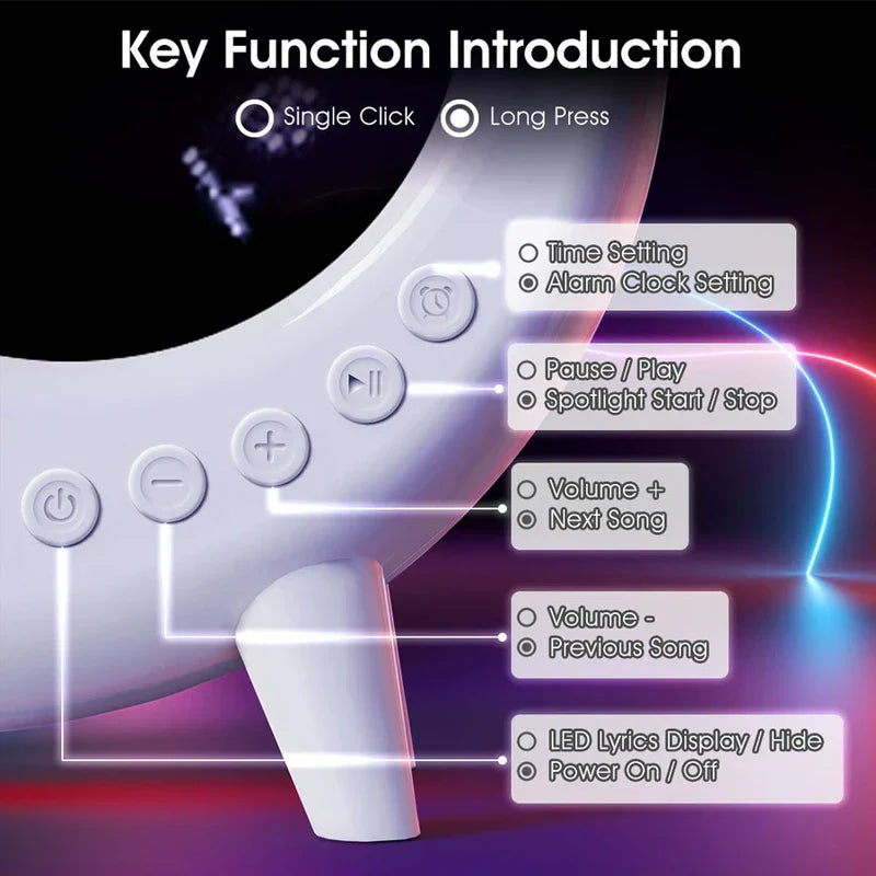 Conch Shell Retro Style Bluetooth Speaker Radio