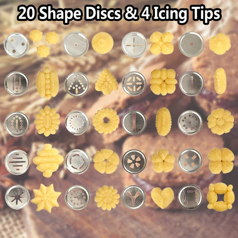 Cookie Press Gun Kit (20 Discs)
