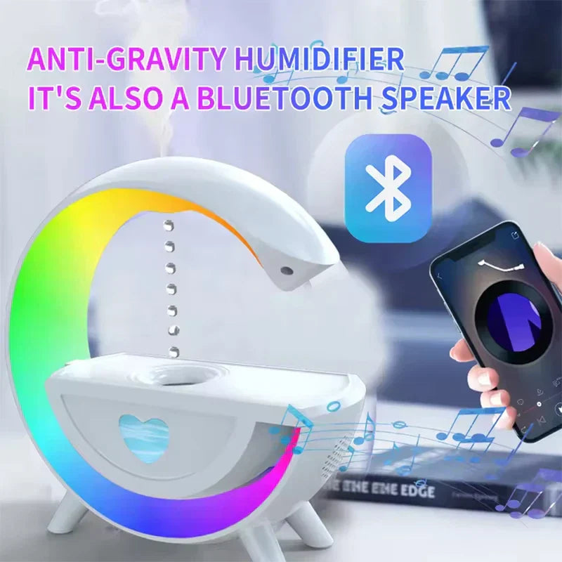 Cool mist humidifier air diffuser with essential oil bottle