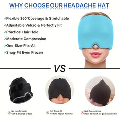 Cooling Gel Eye Mask for Puffiness Headaches