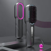 Cordless Hair Straightener Brush Comb