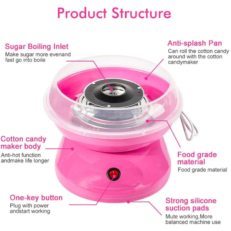 Cotton Candy Maker Machine Electric Floss