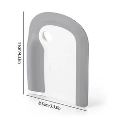 Countertop Dishwasher Machine - Gray and white kitchen scraper with height 11cm and width 8.5cm measurements